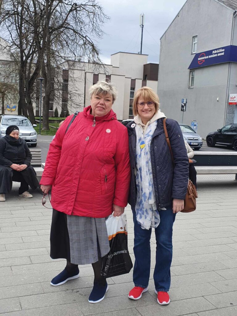 Roma Janušonienė mieste