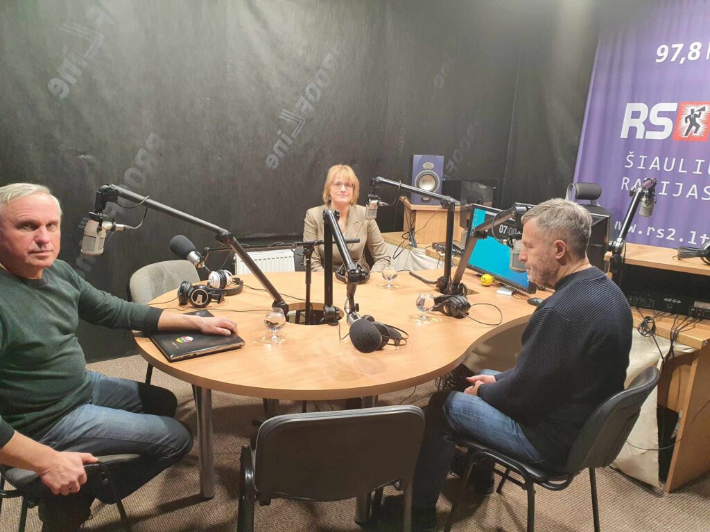 Roma Janušonienė radijo laidoje