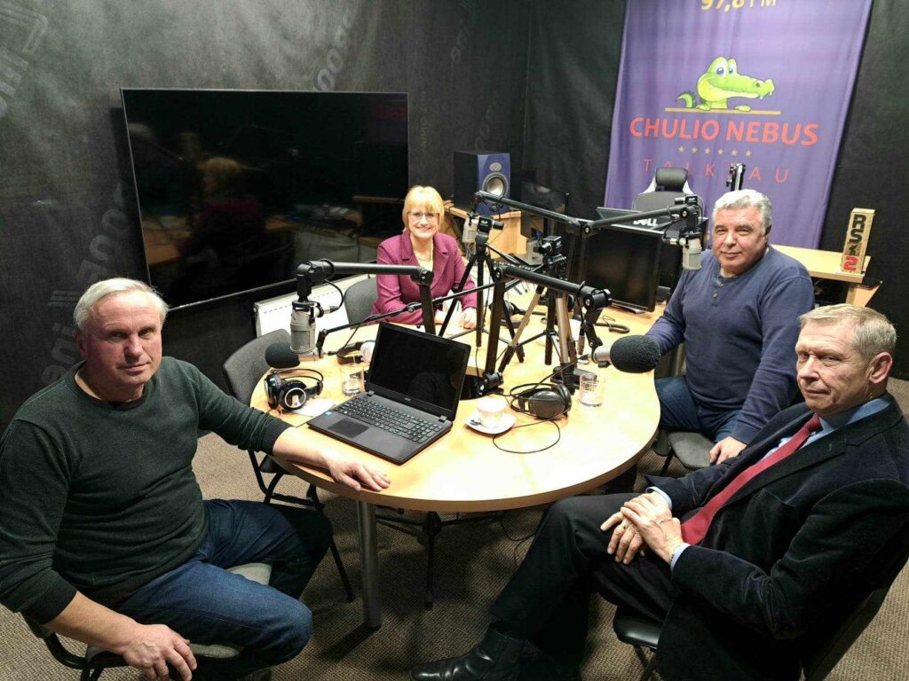 Roma Janušonienė prieš radijo laidą