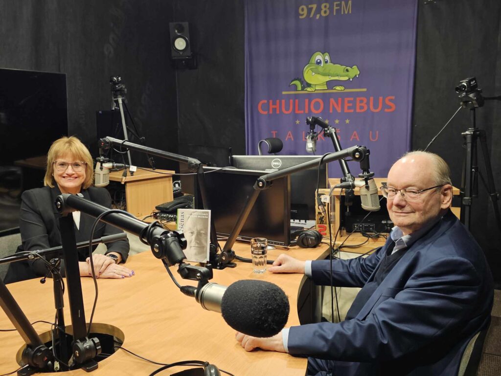 Roma Janušonienė ir Česlovas Juršėnas RS2 radijuje