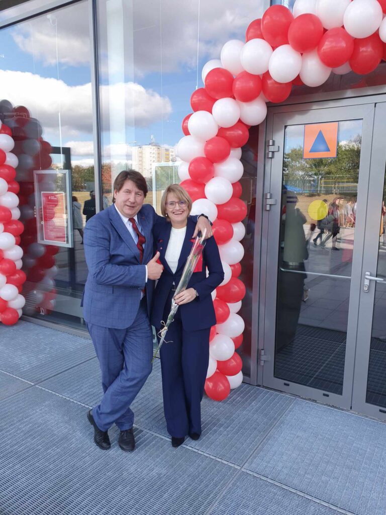 Roma Janušonienė ir Vitalijus Mitrofanovas šventėje